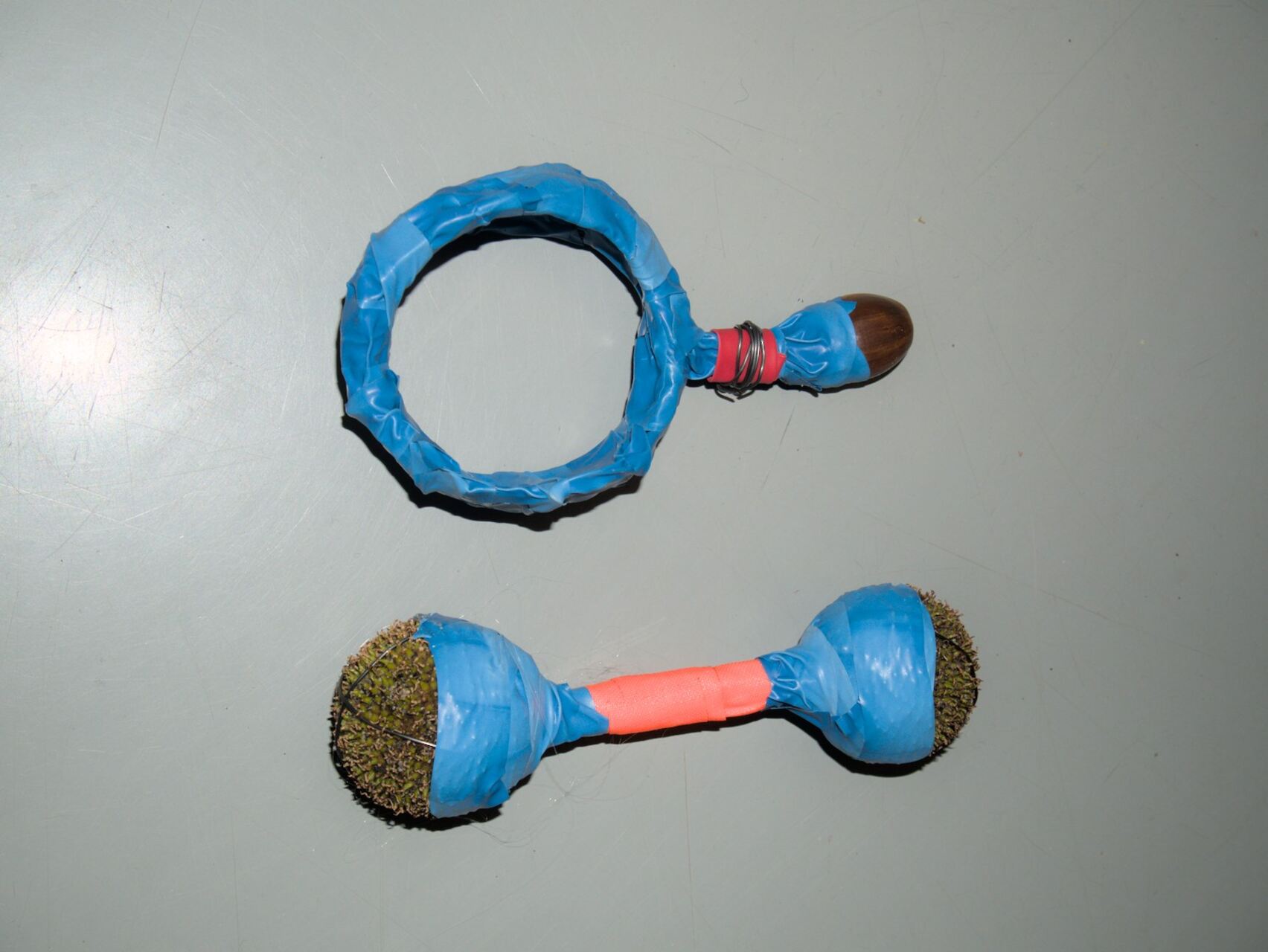 Model produced by one of the accomplices during the laboratory in M HKA in Antwerp