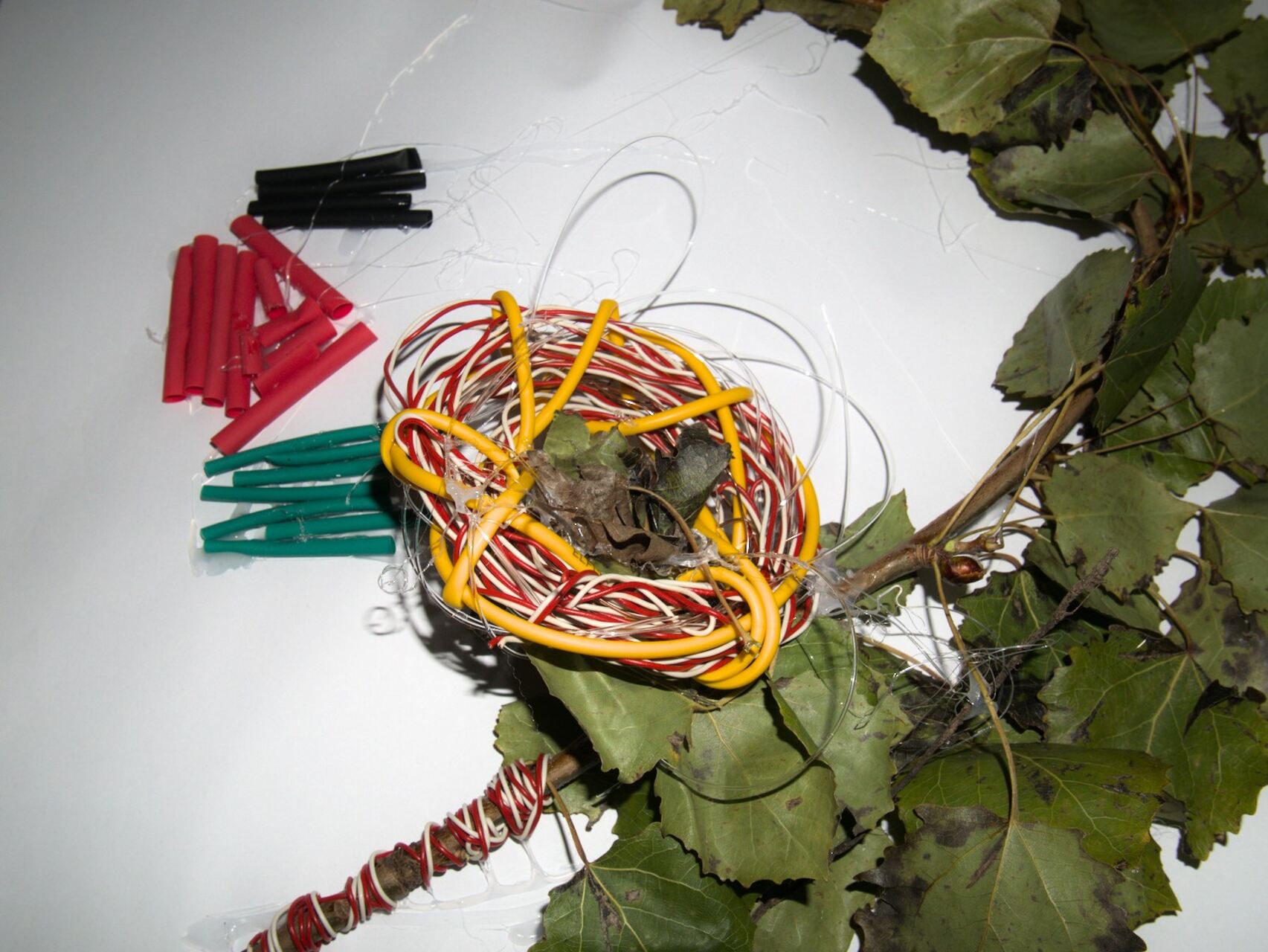Model produced by one of the accomplices during the laboratory in M HKA in Antwerp