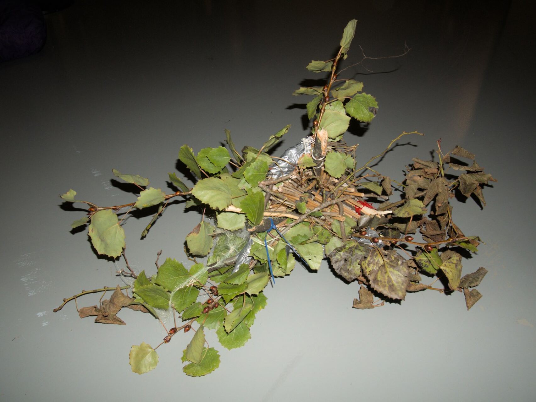 Model produced by one of the accomplices during the laboratory in M HKA in Antwerp