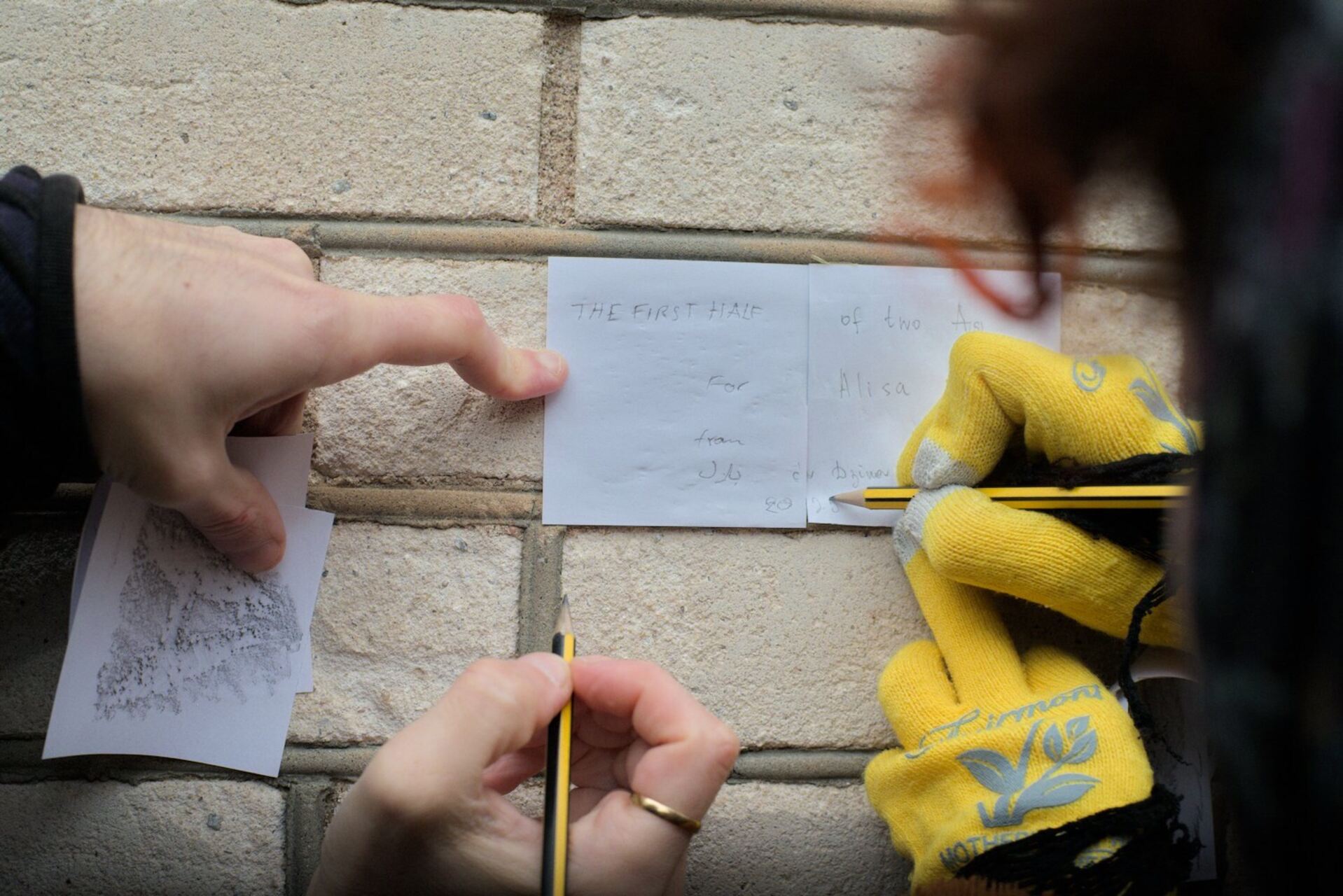 Alisa Oleva suggests texture walking exercises